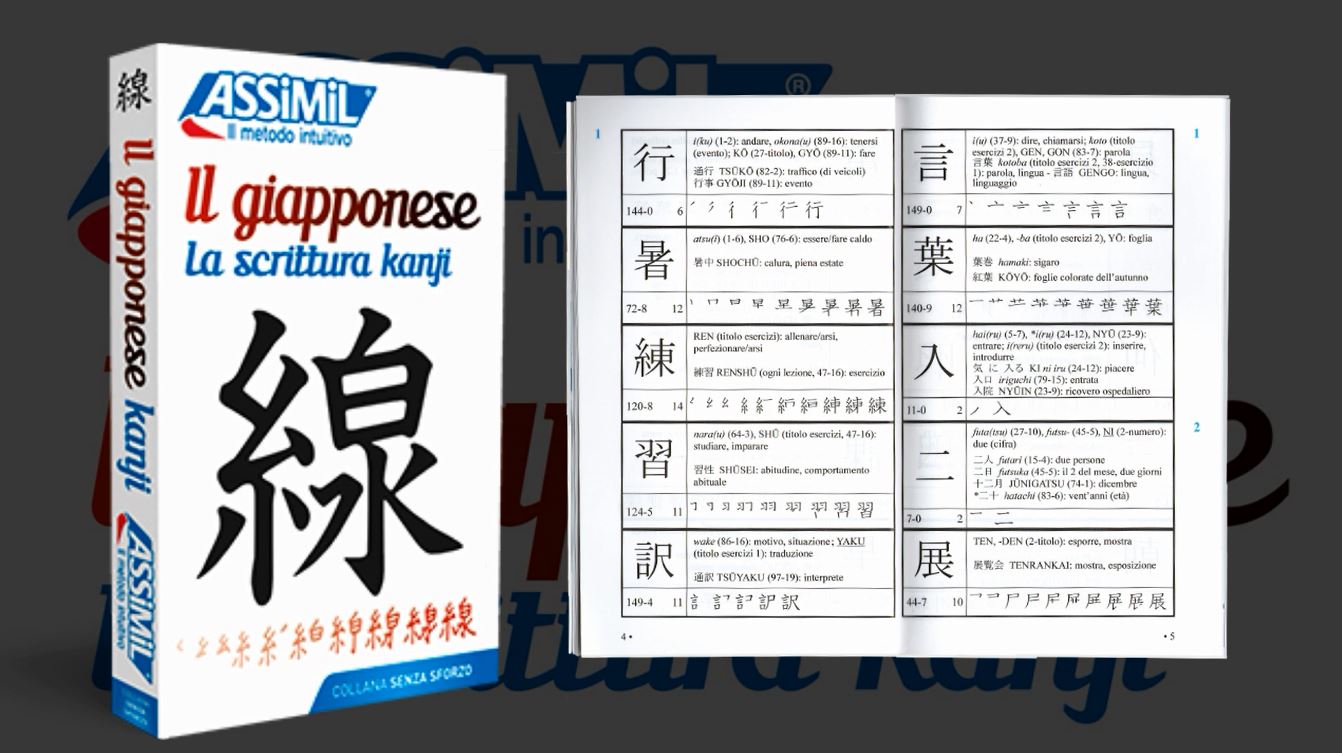 Recensione: Il Giapponese – La Scrittura Kanji (Assimil Italia
